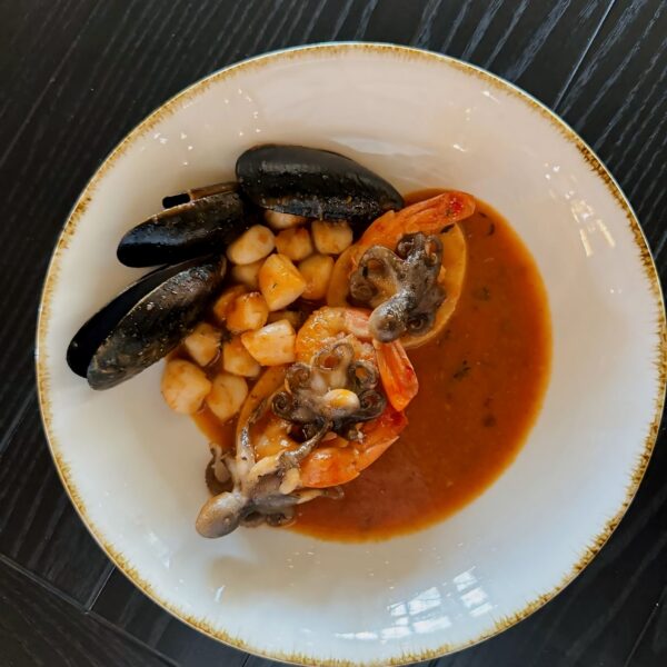 Соте з морепродуктами